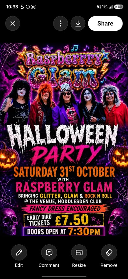Halloween Party with Raspberry Glam 