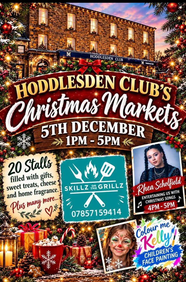 Hoddlesden Club Christmas Market